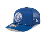 Colts 2026 New Era Men's 9SEVENTY Stretch Snap Two-Tone Hat Pro Football Hall of Fame
