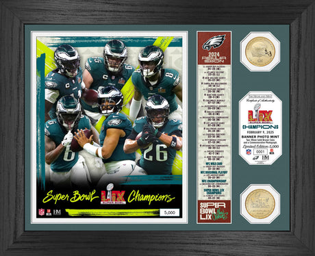 Eagles Super Bowl LIX Champions Bronze Coin Photo Mint