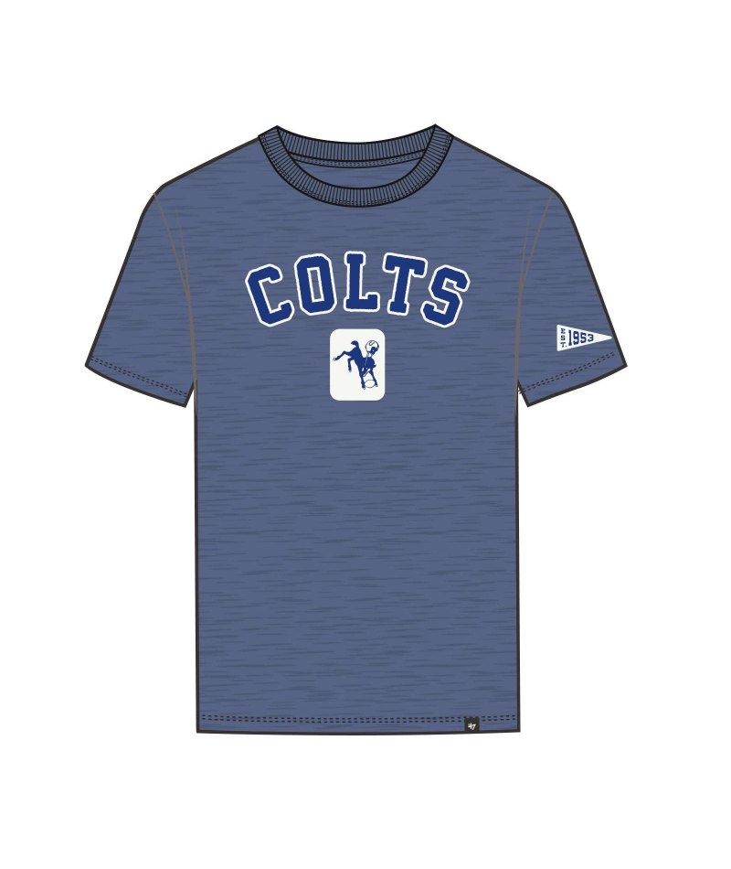 Colts 2026 '47 Brand Men's Historic Heavy Slub T-Shirt