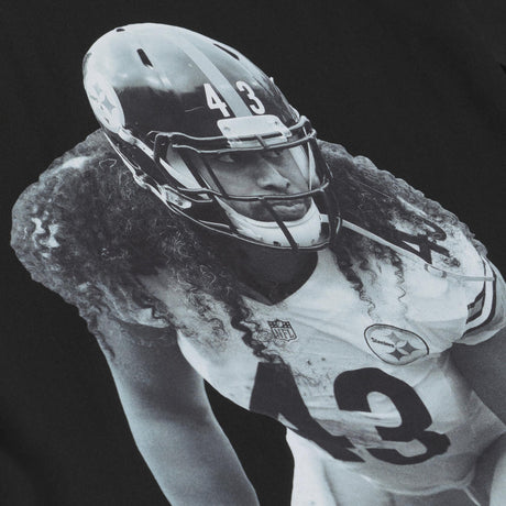 Steelers Troy Polamalu 2026 Mitchell & Ness Throwback T-Shirt