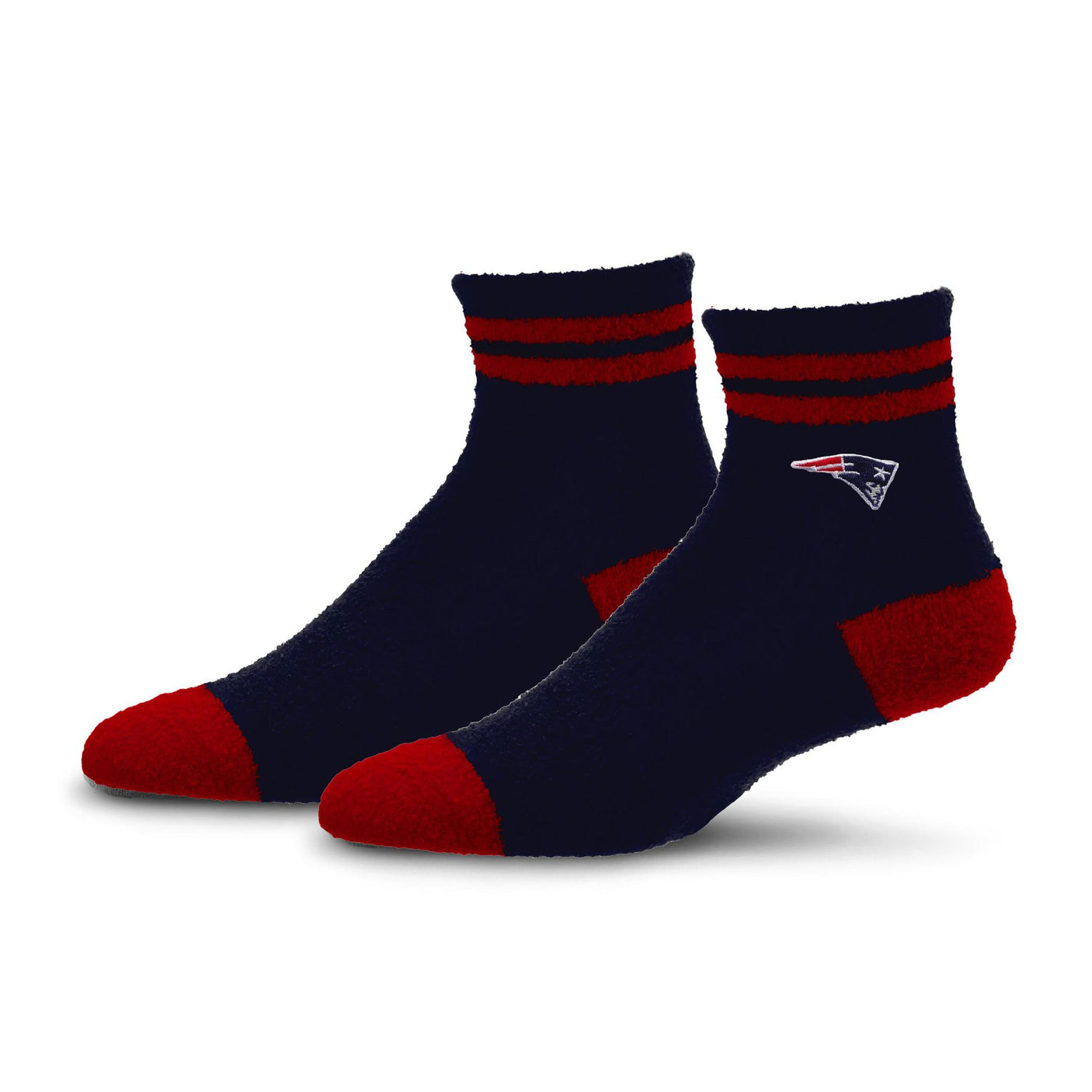 Patriots 2025 Stripe Cozy Sleep Sock