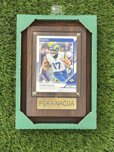 Puka Nacua 4x6 Plaque