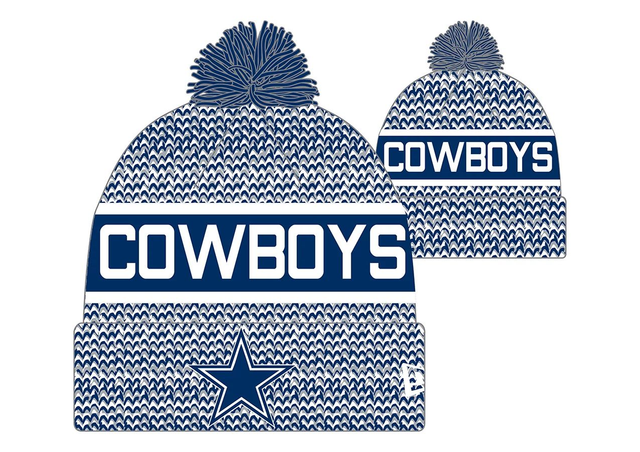 Cowboys 2026 New Era Men's Tri-Color Knit Pro Football Hall of Fame