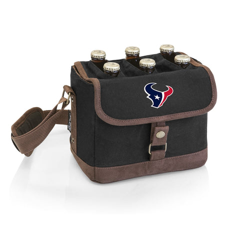 Texans Beer Caddy Cooler Tote with Opener by Picnic Time