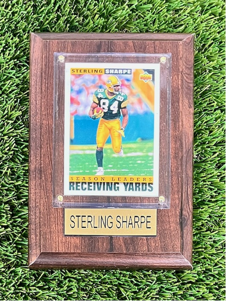 Sterling Sharpe 4x6 Plaque