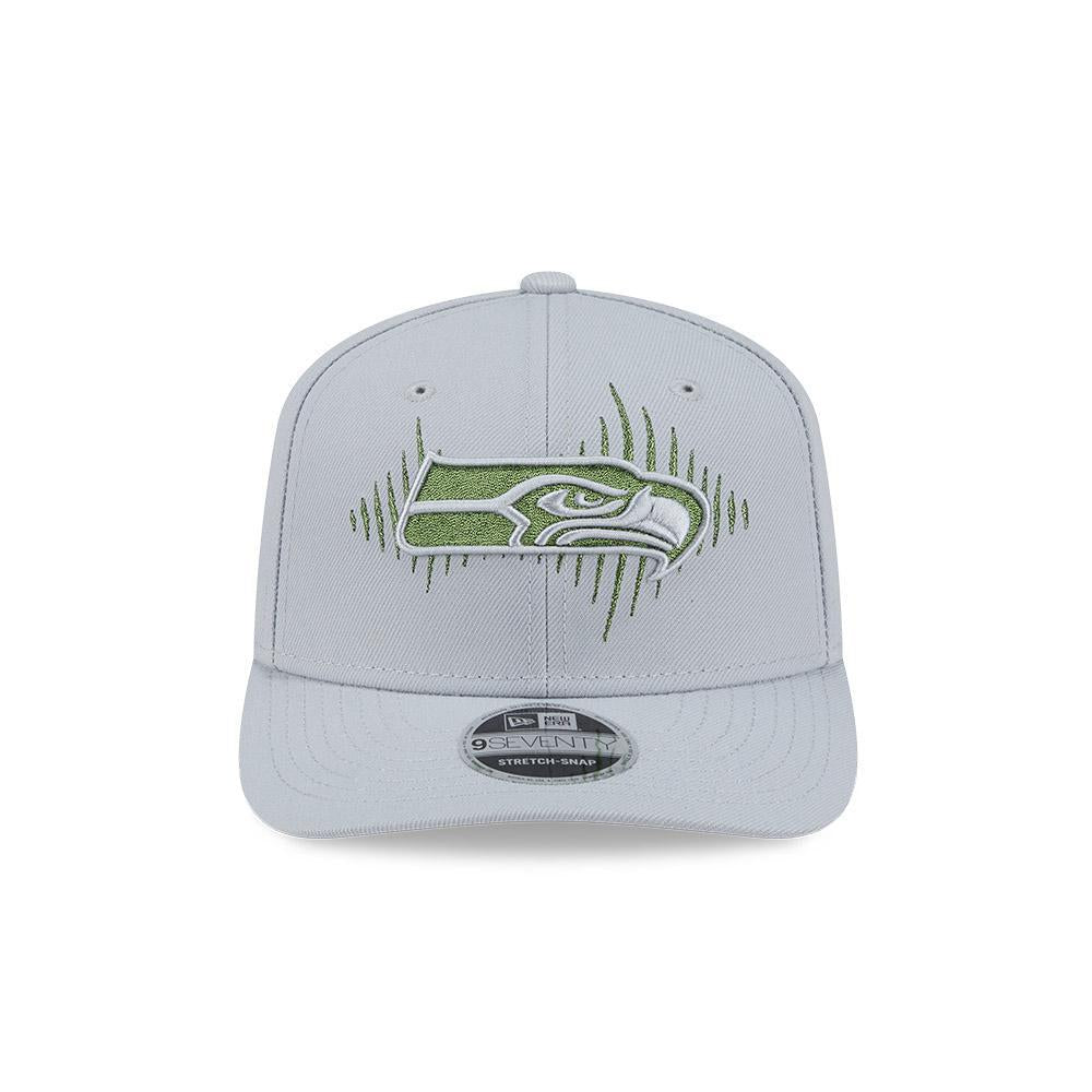 Seahawks 2025 New Era Men's 9SEVENTY Stretch Snap Rival Hat