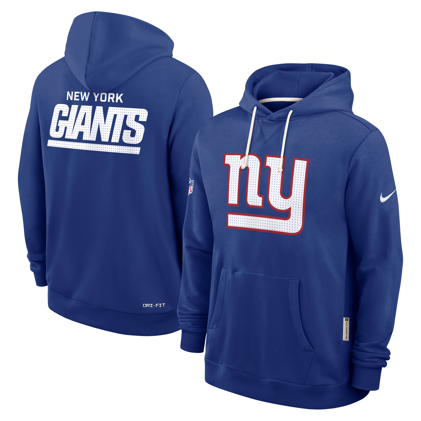 Giants 2025 Nike Men's Sideline DRI-Fit Hoodie
