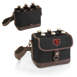 Bears Beer Caddy Cooler Tote with Opener by Picnic Time Pro Football Hall of Fame