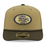 49ers 2025 New Era Men's 9SEVENTY Salute to Service Hat