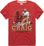 Roger Craig 49ers Class of 2026 Homage T-Shirt