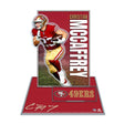 49ers Christian McCaffrey 3D Collector Stand