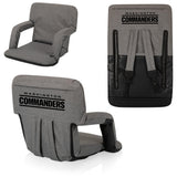 Commanders Ventura Portable Reclining Stadium Seat