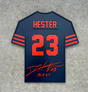 Devin Hester Alternate Wood Jersey 3D Sign - DS