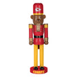Chiefs 14 Inch Bear Nutcracker Pro Football Hall of Fame