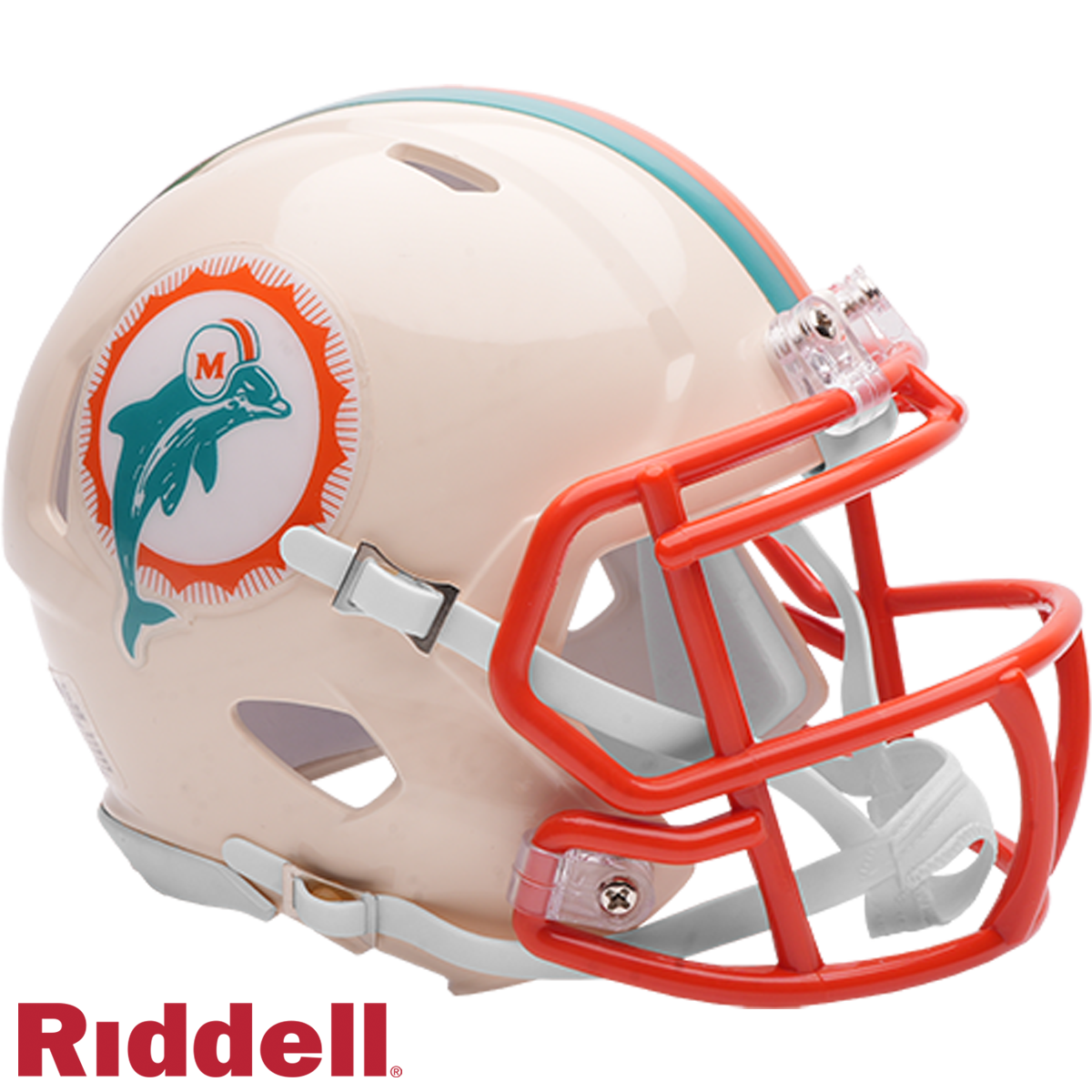 Dolphins 2026 Retro Mini Speed Helmet