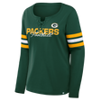 Packers 2026 Fanatics Women's Lace Up Long Sleeve Top