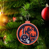 Bears 3-D Logo Ornament