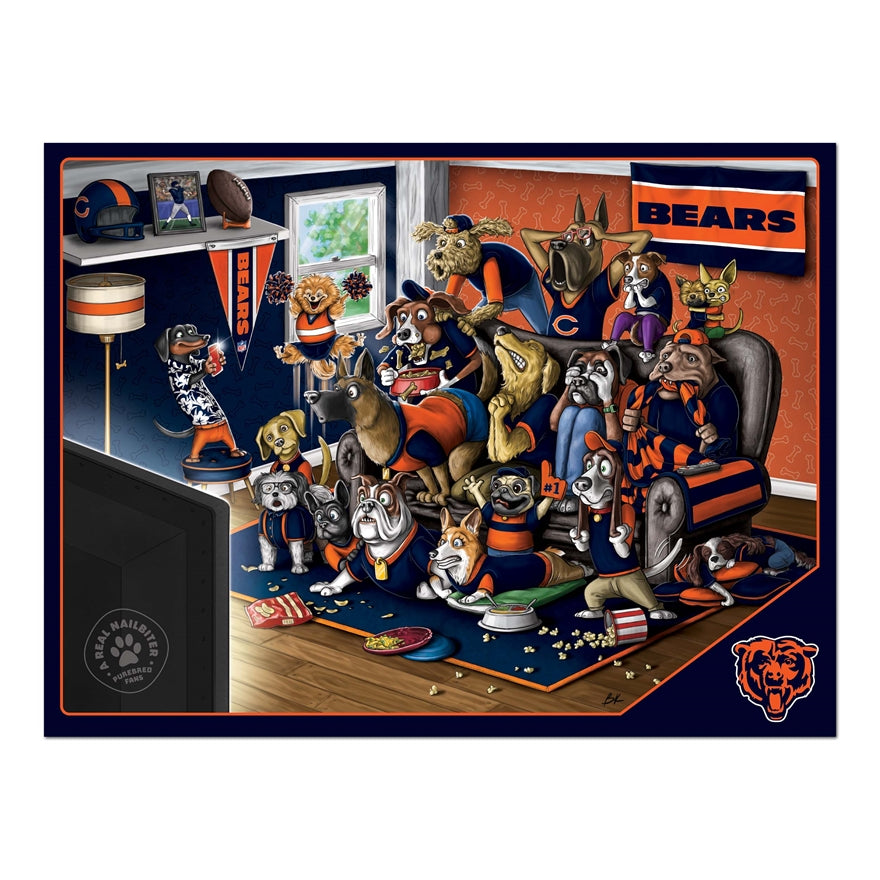 Bears Purebred Fans Puzzle - A Real Nailbiter