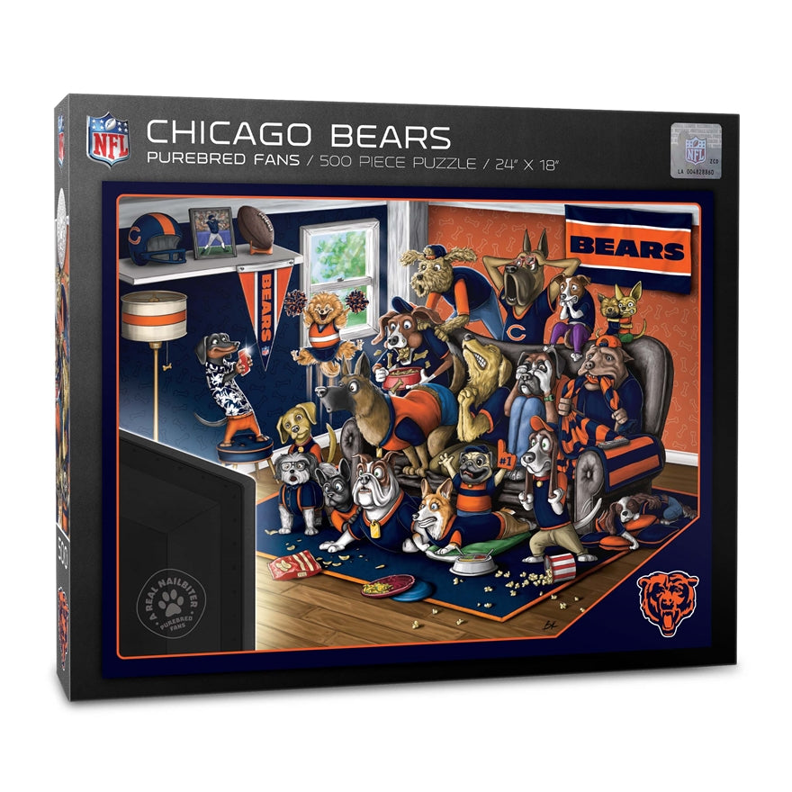 Bears Purebred Fans Puzzle - A Real Nailbiter