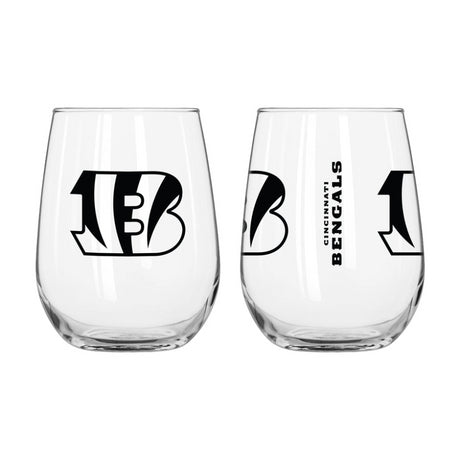 Bengals Curved Beverage Glass