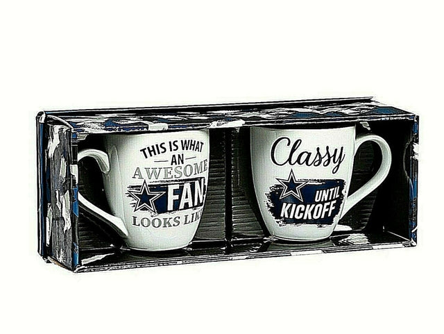 Cowboys Cup O'Java Boxed Mug Set