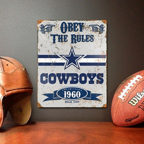 Cowboys Vintage Sign