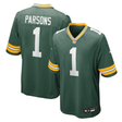 Packers Micah Parsons Nike Men's Green Game Jersey