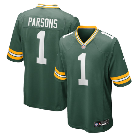 Packers Micah Parsons Nike Men's Green Game Jersey