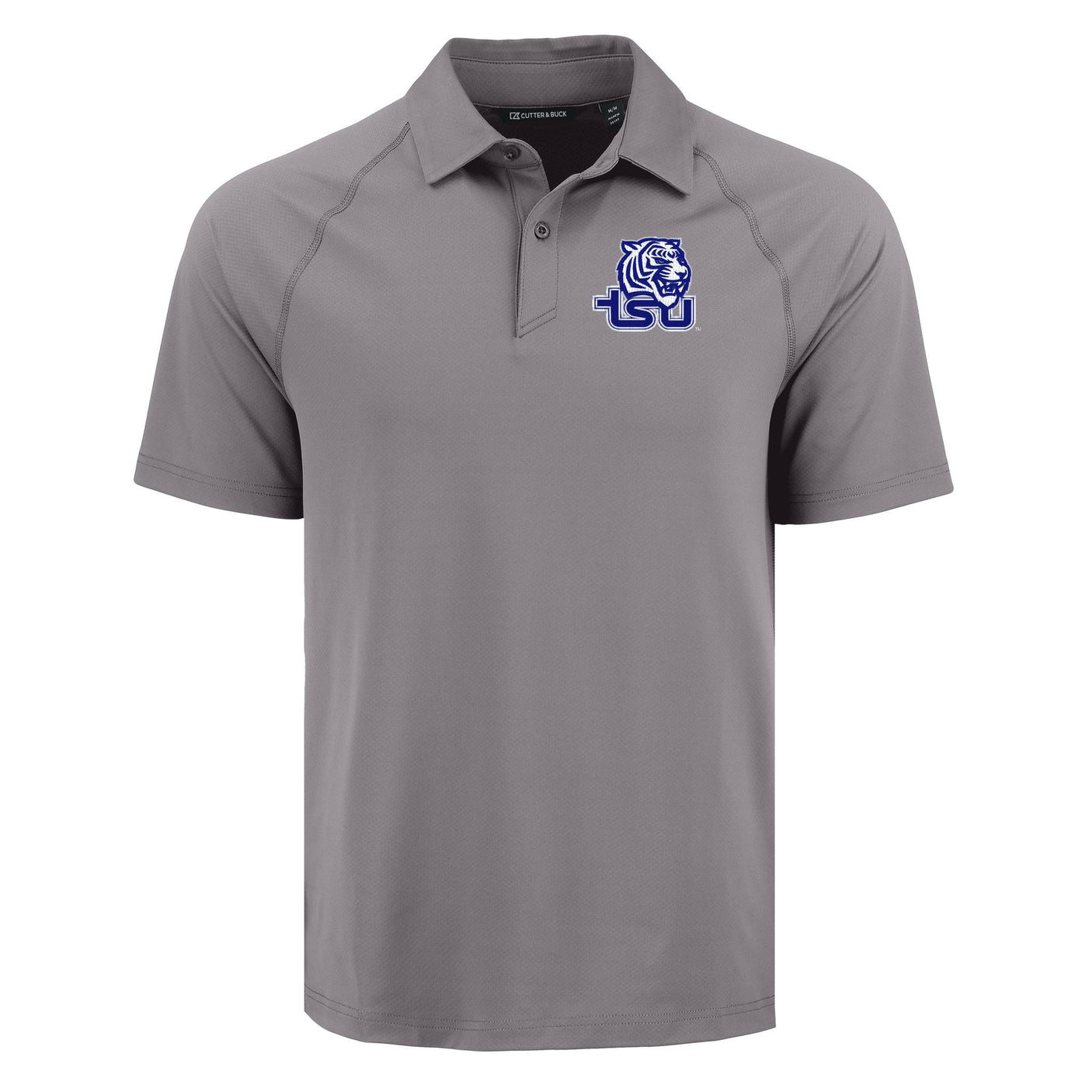 Tennessee State Cutter & Buck Men's Big & Tall Prospect Recycled Featherlight Stretch Polo