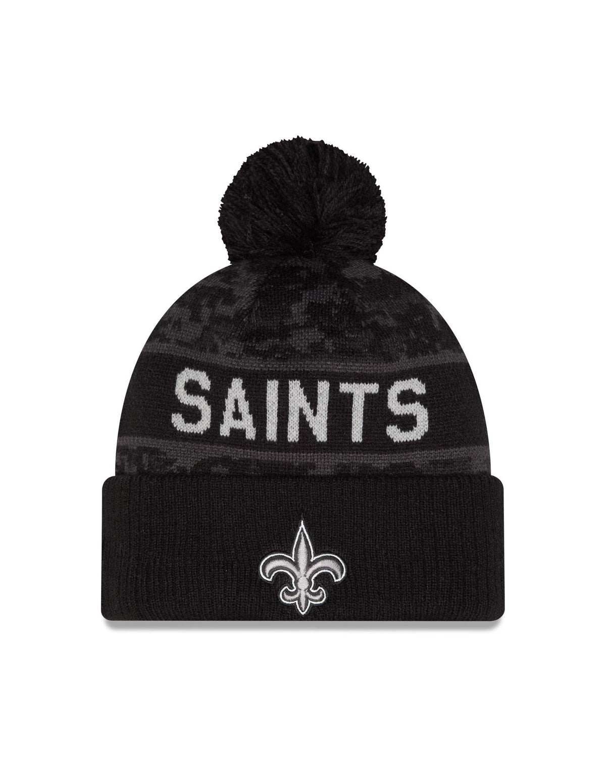 Saints 2026 New Era Men's Salute to Service Knit Pro Football Hall of Fame