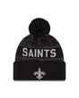 Saints 2026 New Era Men's Salute to Service Knit Pro Football Hall of Fame
