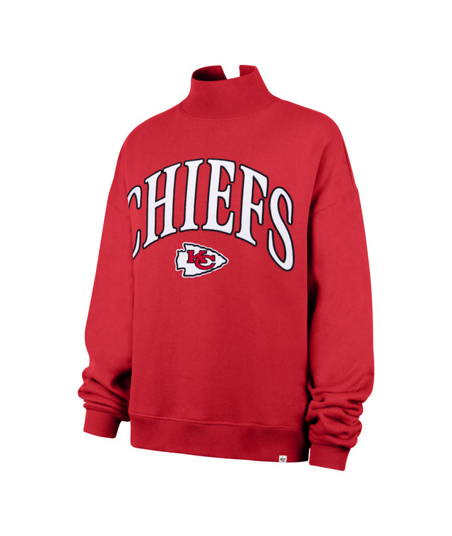 Chiefs 2026 '47 Brand Women's Vantage Mock Neck Pullover (10356139163924)