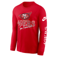 49ers 2025 Nike Men's Rewind Long Sleeve T-Shirt