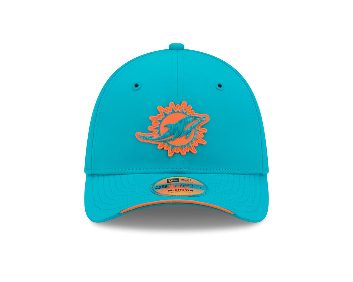 Dolphins 2026 New Era Men's 39THIRTY Sideline Hat Pro Football Hall of Fame