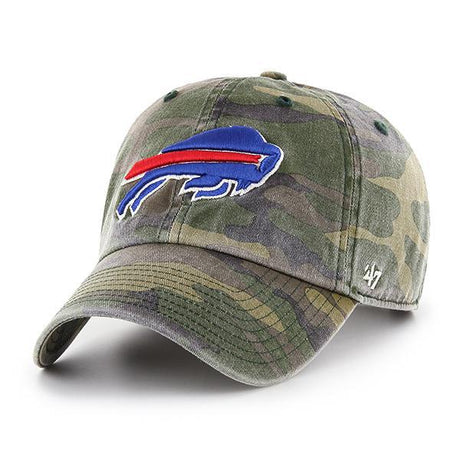 Bills Men's '47 Camo Clean Up Hat