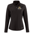 Black College Football Hall of Fame Cutter & Buck Women's Prospect Recycled Featherlight Stretch 1/4 Zip