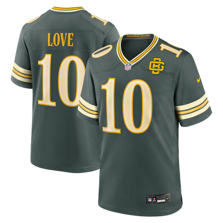 Packers 2026 Jordan Love Nike Men's Rivalry Jersey Pro Football Hall of Fame