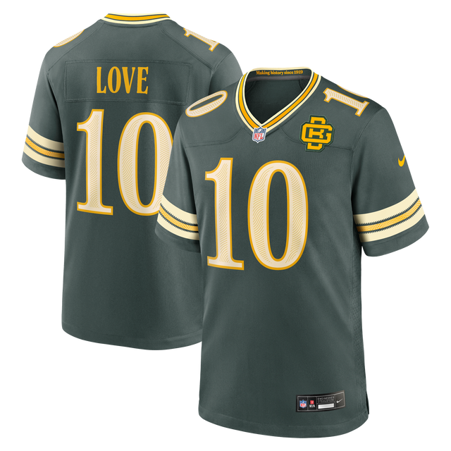 Packers 2026 Jordan Love Nike Men's Rivalry Jersey