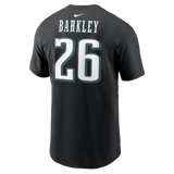 Eagles Saquon Barkley Super Bowl LIX (59) Name and Number T-Shirt