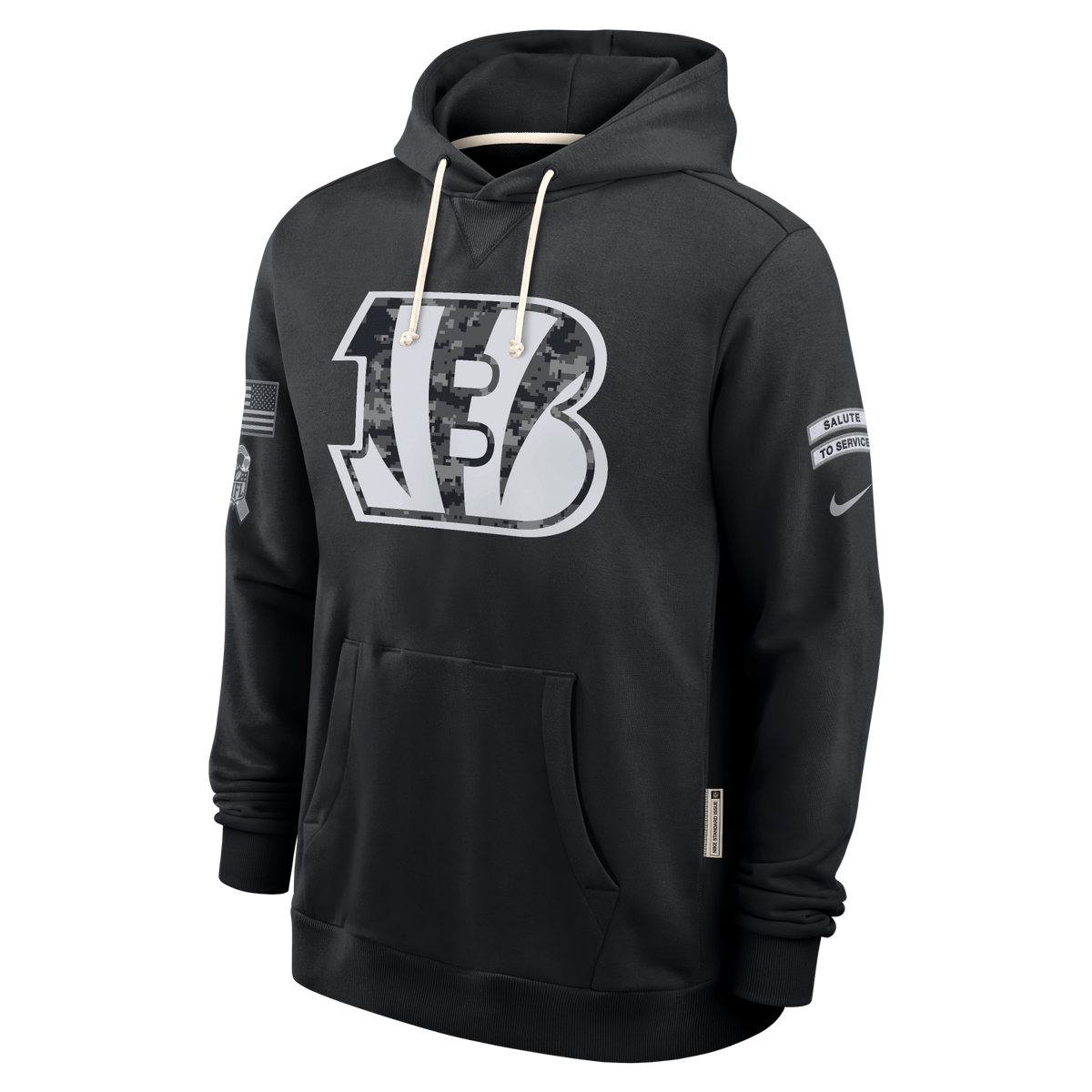Bengals 2026 Nike Men's Salute to Service Hoodie Pro Football Hall of Fame