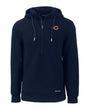 Bears Cutter and Buck Men's Navy Roam Eco Half Zip Hooded Pullover
