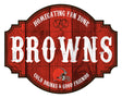 Browns 24" Homegating Tavern Sign