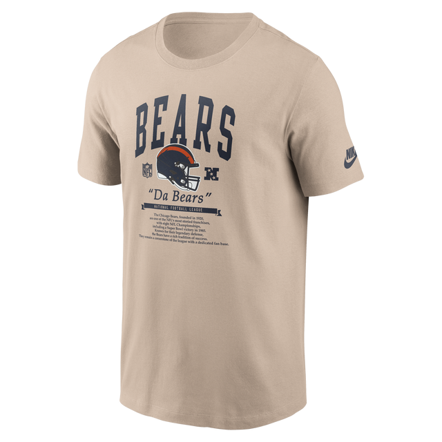 Bears 2026 Nike Men's Rewind 2-Hit Essential T-Shirt Pro Football Hall of Fame