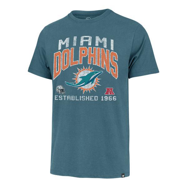 Dolphins Men's '47 Turned Up Franklin T-Shirt