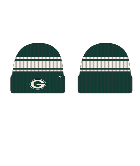 Packers 2025 '47 Brand Men's Harbor Stripe Cuff Knit