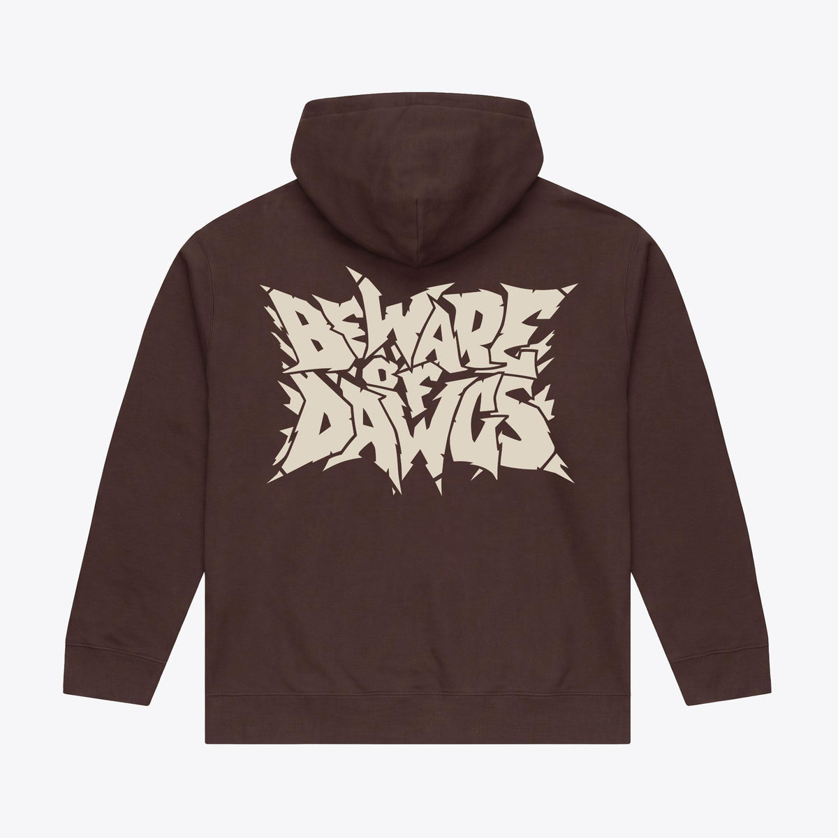Browns 2026 Mitchell & Ness Men's Beware of the Dawgs Hoodie Pro Football Hall of Fame