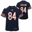 Bears Colston Loveland Youth Nike Game Jersey Pro Football Hall of Fame
