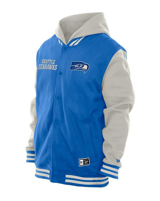 Seahawks 2026 New Era Men's Snap Front Jacket Pro Football Hall of Fame