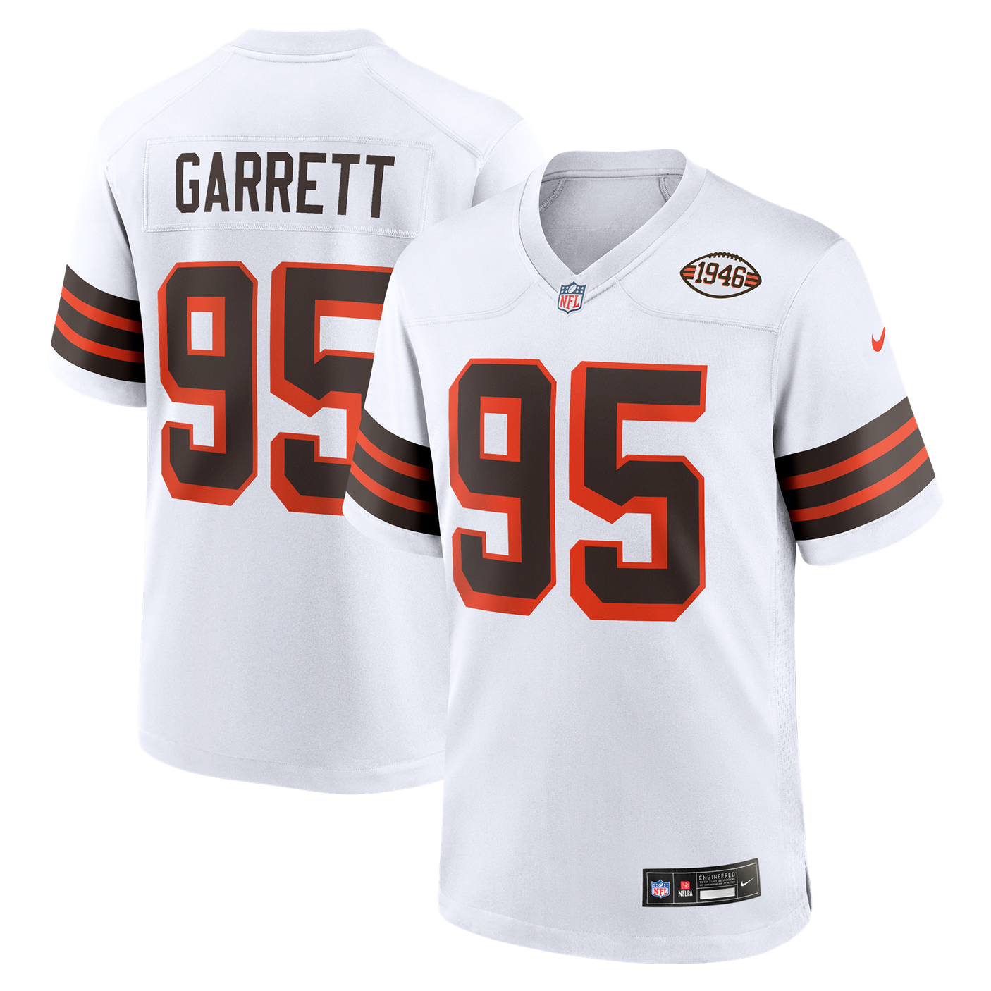 Browns Myles Garrett Men's Alternate Nike Game Jersey