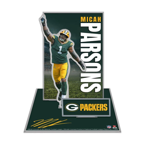 Packers Micah Parsons 3D Collector Stand